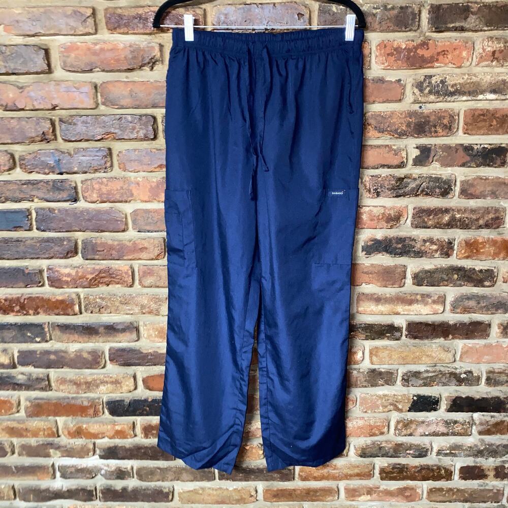 Dagacci Navy Blue Scrub Pants Women's Size Large